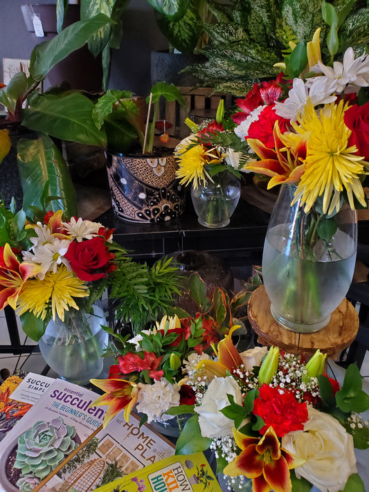 Basic Glass Arrangement